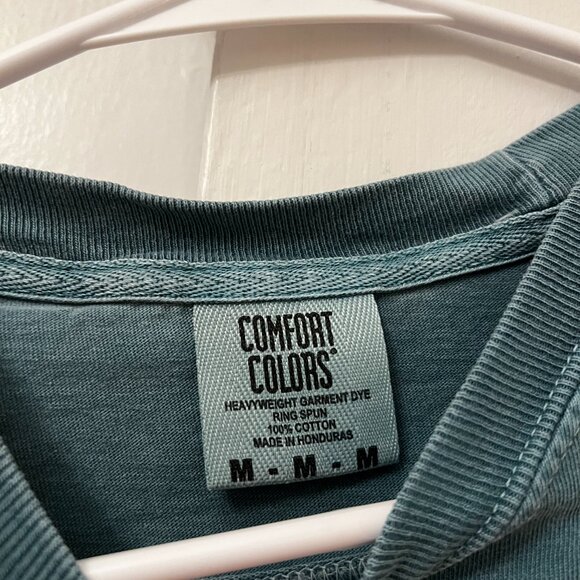 Union Oyster House TShirt Green Comfort Colors Size M Never Worn - Boston - Picture 3 of 3